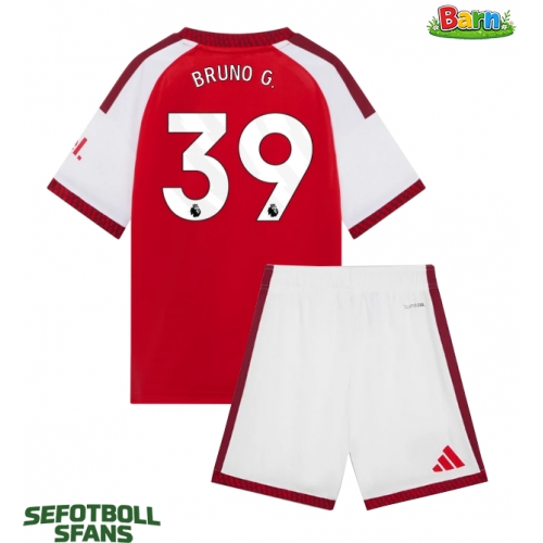 Arsenal Bruno Guimaraes #39 Hemmaställ Barn 2026-27 Kortärmad (+ Korta byxor)